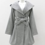 【LATINA】ビッグフーディーガウンコート/GRY