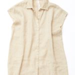 French linen shirts/BEIGE