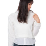 シャツレイヤードプルオーバー/オフ