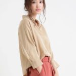 【WEB限定価格】スキッパードルマンシャツ/Ｌ／ベージュ