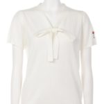 【Aunt Marie’s】リボンプルオーバー/WHT