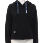 Denim wordtape裏毛PO/BLACK