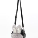 TINY BUNNY SHOULDER BAG/GRAY