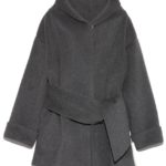 【emmi atelier】ガウンジャケットコート/GRY
