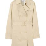 ボックスプリーツベーシックトレンチコート/BEIGE