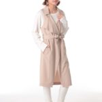 NS ニュアンストレンチコート/Beige
