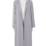 LONG DORAPE STRAIGHT CO/GRY