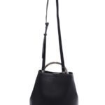 HALF RING PURSE BAG/BLK
