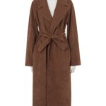 [GREED]NATURAL LEATHER Long Coat/BROWN