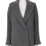 [GREED]ANGORA BEAVER Coat/GRAY