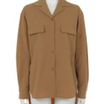 【BED&BREAKFAST】2WAY BROAD Shirt/CAMEL