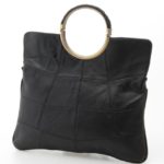 リングハンドル2WAY BAG/ブラック
