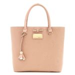 EMBOSS FLOWER BAG/ピンク(090)