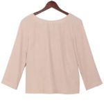 【WEB限定】◎JC パウダーシフォン リボンブラウス/LT.Pink