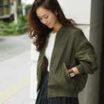 ○JC PE ブルゾン / MA-1 / L-2B / MA1 / L2B/OLIVE