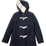 HEART QUILTED DUFFLE COAT /ネイビー