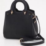 ラウンドハンドルショルダーBAG/BLK