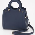 ラウンドハンドルショルダーBAG/NVY