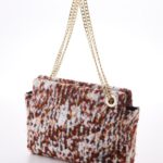 Tweed Chain Shoulder/Red
