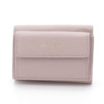 Leather Mini Mini Wallet/Pink