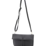 フリンジタッセルショルダーＢＡＧ/ブラック
